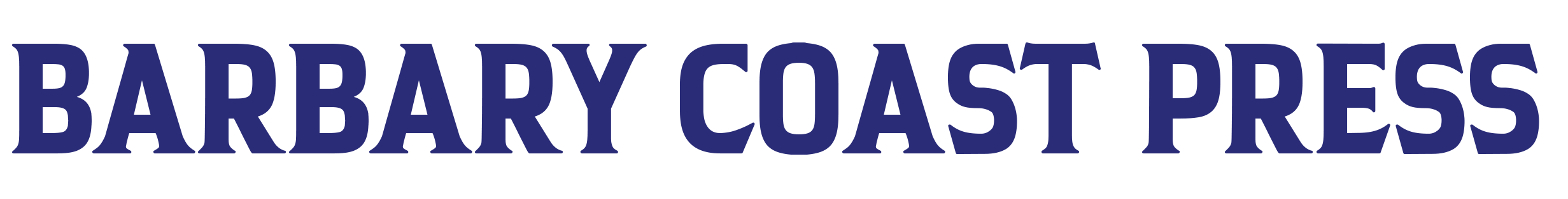 Barbary Coast Press